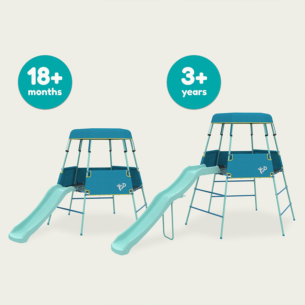 NEW TP GROWABLE ADVENTURE CLIMBING FRAME & SLIDE- TP899 - 2 Stage Set