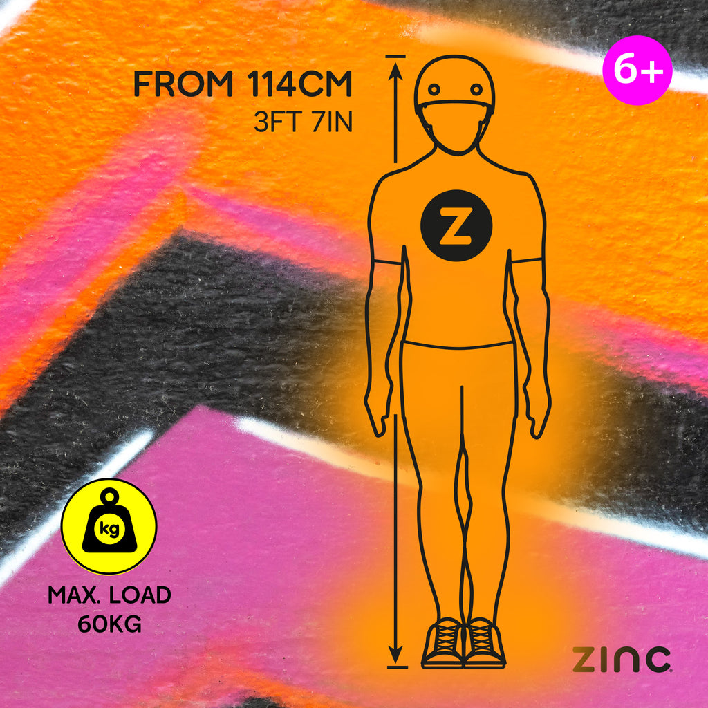 ZINC DETOUR 2.0 STUNT SCOOTER PINK