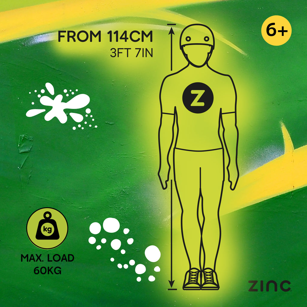 ZINC DETOUR 2.0 STUNT SCOOTER LIME
