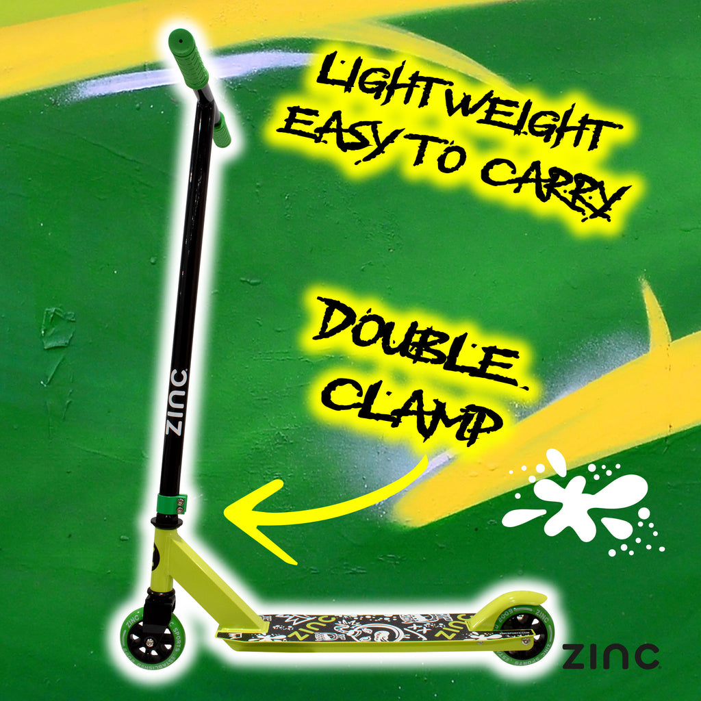 ZINC DETOUR 2.0 STUNT SCOOTER LIME