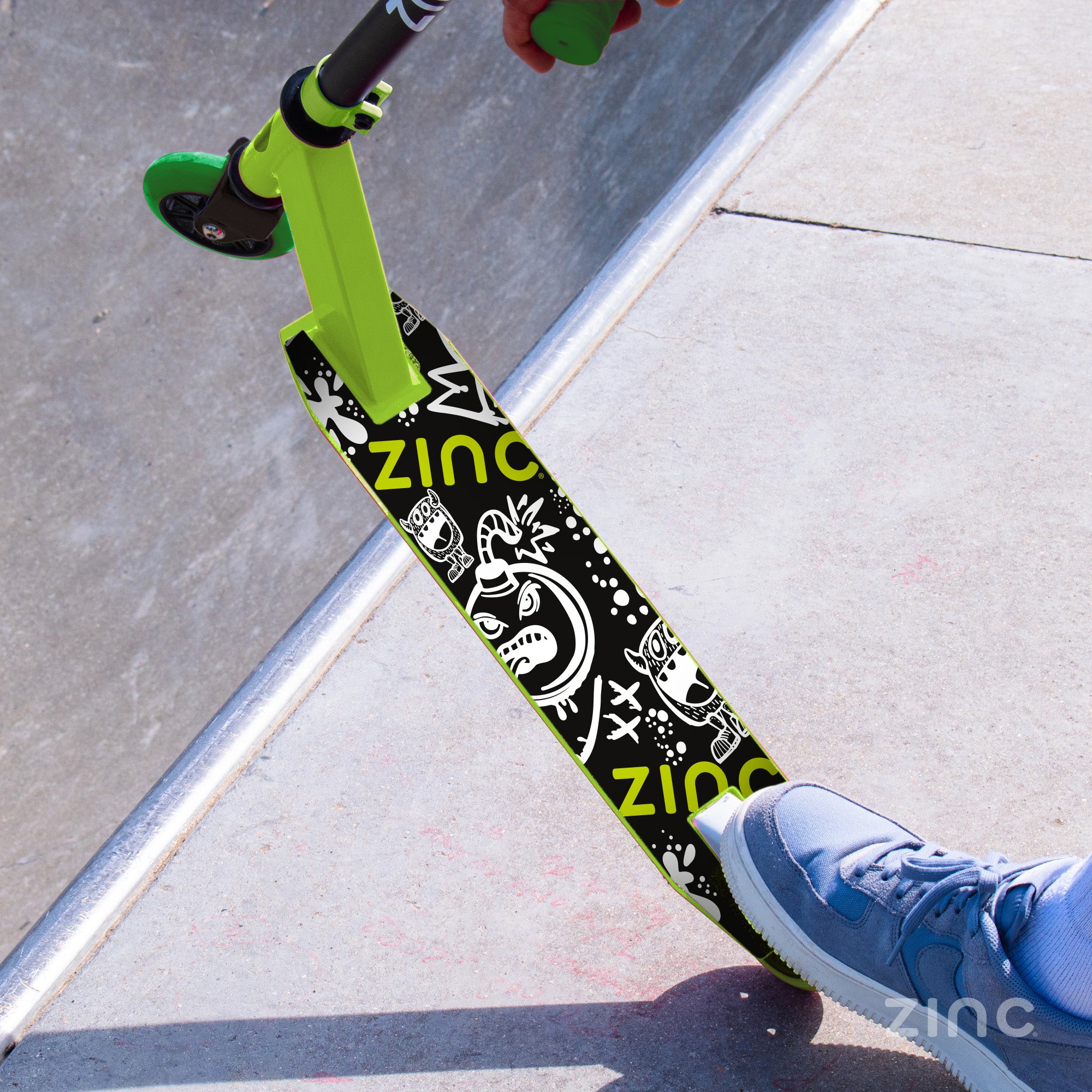 ZINC DETOUR 2.0 STUNT SCOOTER LIME