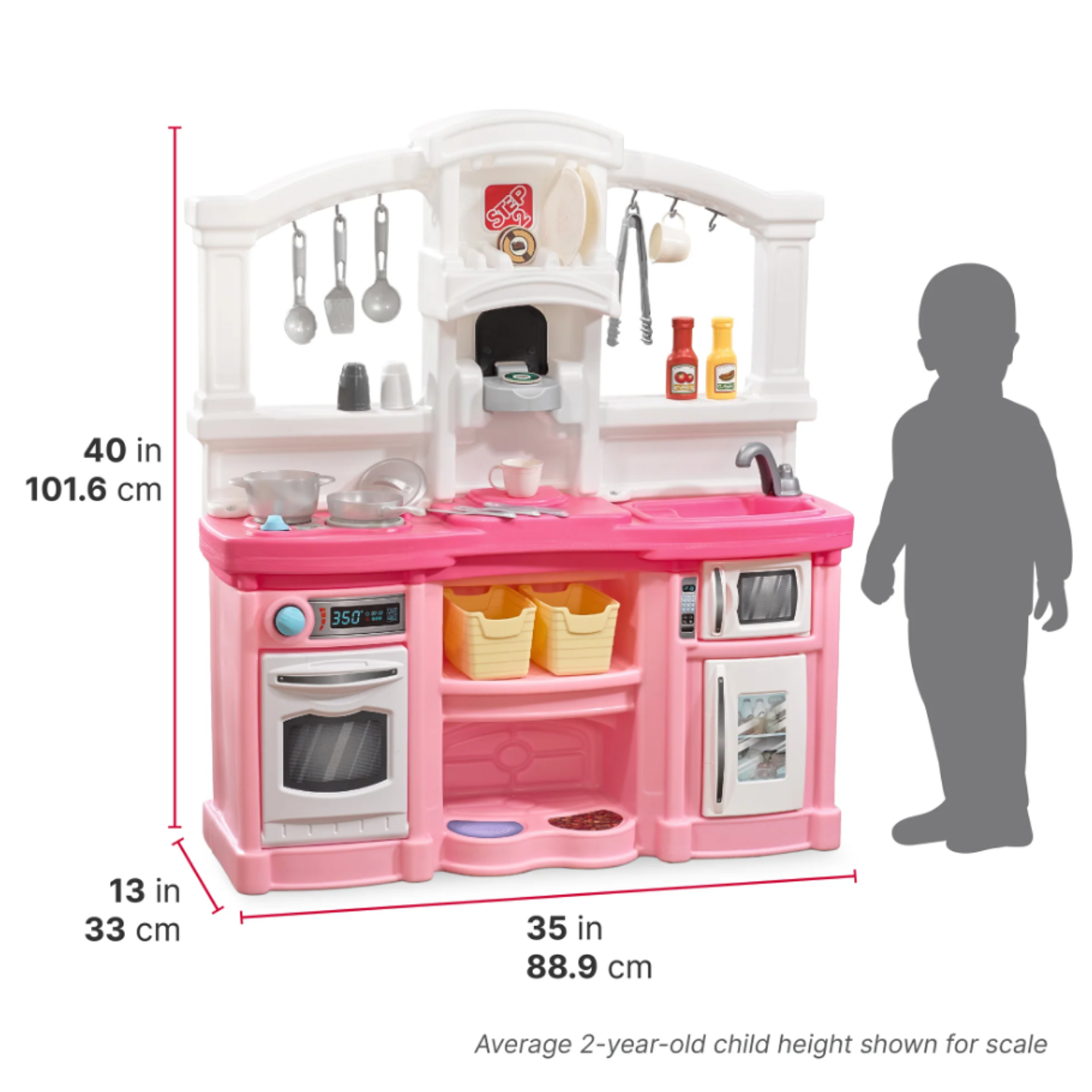 STEP2 Fun with Friends Kitchen Pink - NOW IN STOCK!