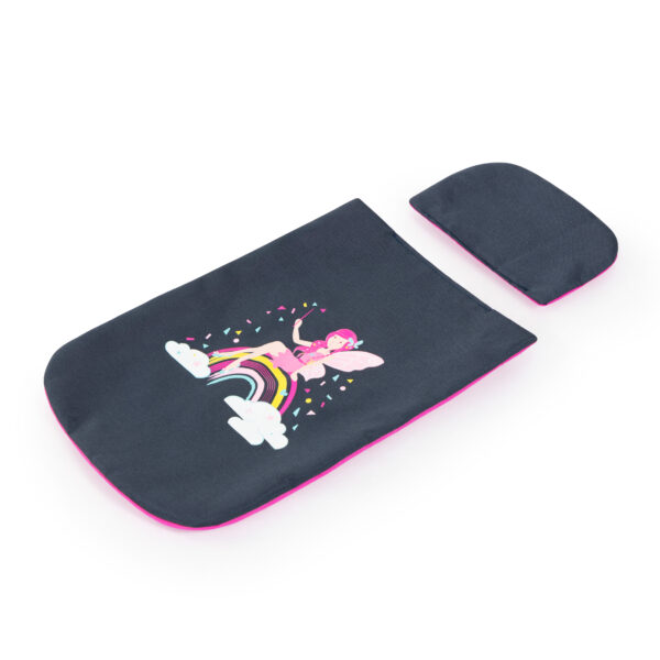 Bayer Cosy Dolls Pram - Navy & Hot Pink - 12780AA - Image 9