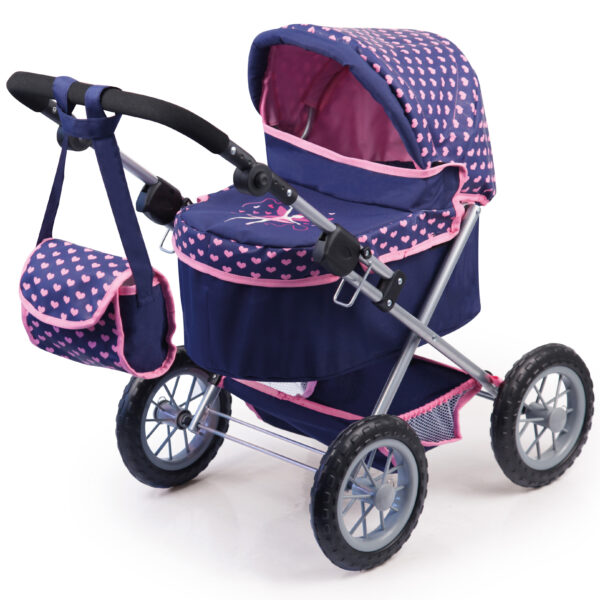 Bayer Trendy Dolls Pram Blue - 13052AA - Image 2