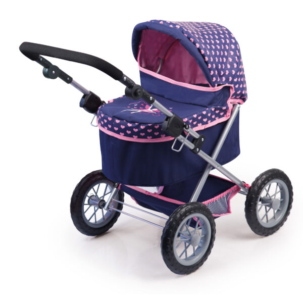 Bayer Trendy Dolls Pram Blue - 13052AA - Image 5