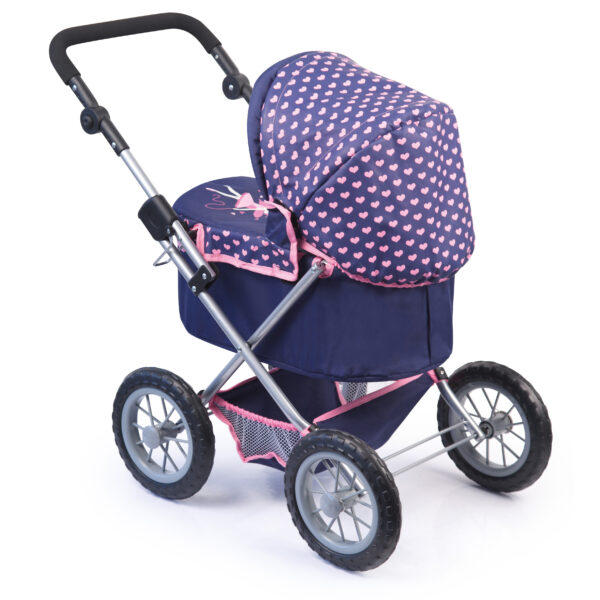 Bayer Trendy Dolls Pram Blue - 13052AA - Image 6