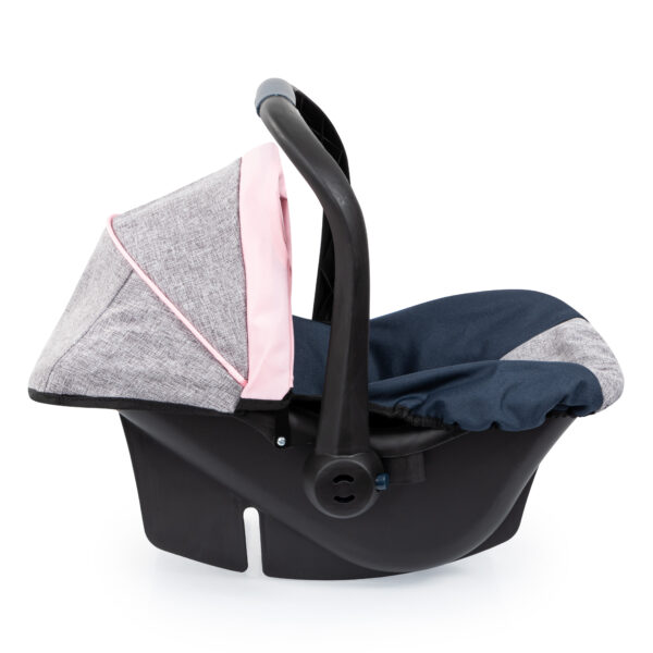 Bayer Deluxe Car Seat - Grey & Pink - 67927 - Image 6