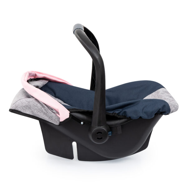 Bayer Deluxe Car Seat - Grey & Pink - 67927 - Image 5
