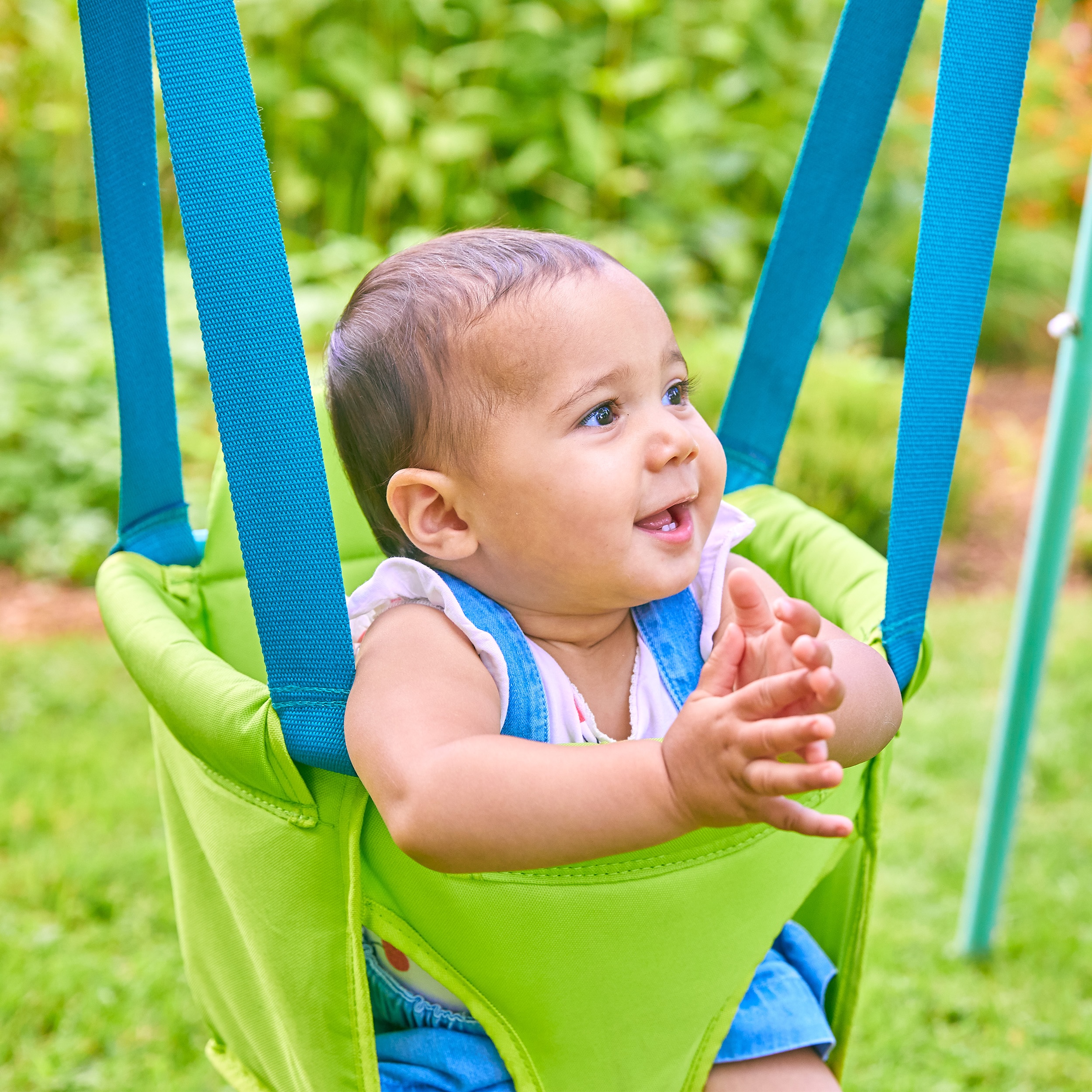 TP Toys Foldaway Baby Swing for Babies Aged 6 Months for Indoor